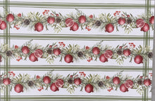 Cargar imagen en el visor de la galería, Individual Reversible Sienna - Granada y Piñas Navideñas