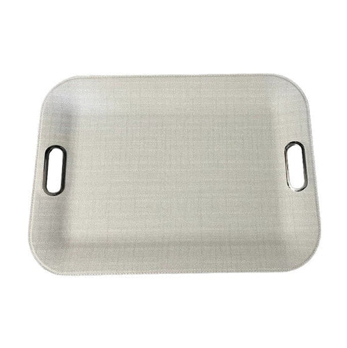 Bandeja Amazon Ivory Con Asas Grande