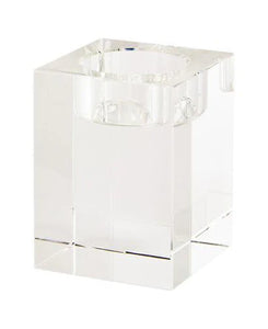 Candelabros Block Transparente