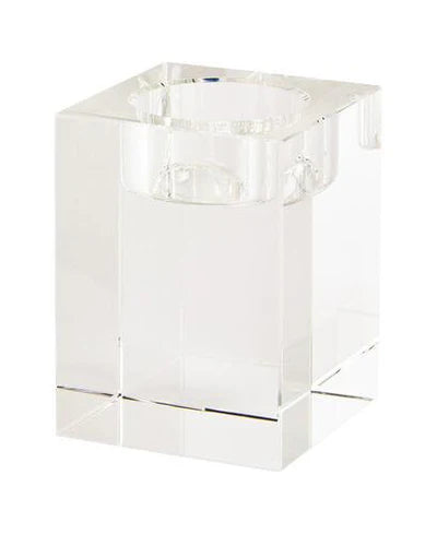 Candelabros Block Transparente