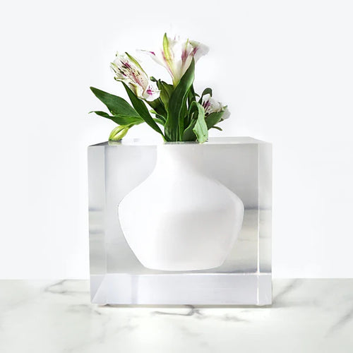 Florero Doyer Blanco