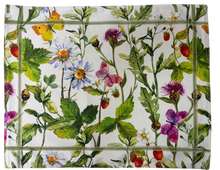 Cargar imagen en el visor de la galería, Individual Reversible Sienna - Jardín Claro