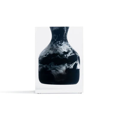 Florero Hogan Marmol Negro