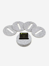 Cargar imagen en el visor de la galería, Set De 4 Posavasos Gris Chupa