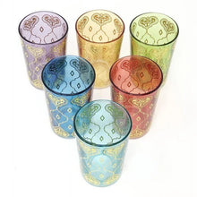 Cargar imagen en el visor de la galería, Set De 6 Vasos De Te Corazón