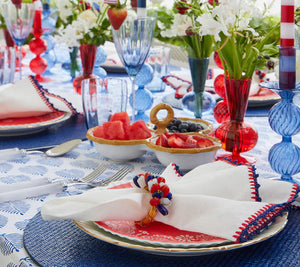 Set De 3 Floreros Tess Azul