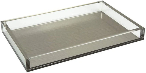 Lucite - Bandeja Rectangular de Acrílico  Ploma