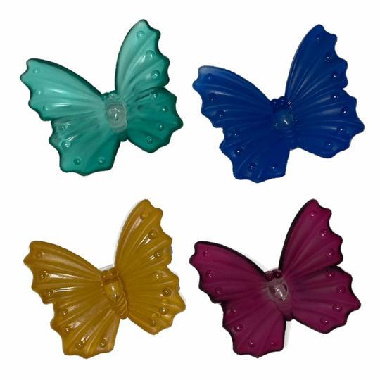 Set de aro de servilletas mariposas - Colores - Shop now